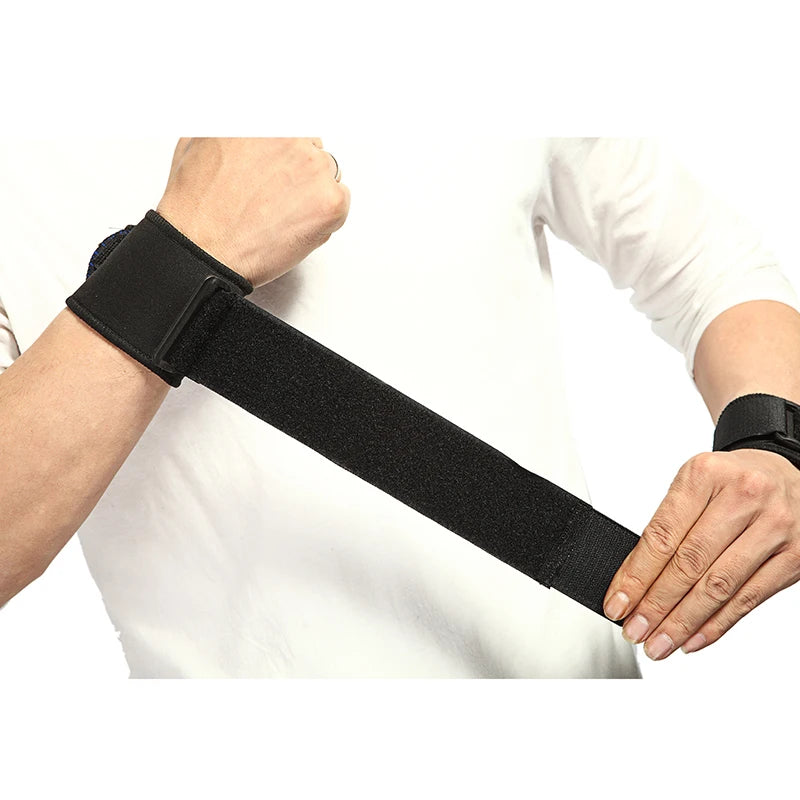 Adjustable Soft Wristbands - Wrist Support Bracers for Gym, Sports, Carpal Protection, and Safety Wrap Band Strap