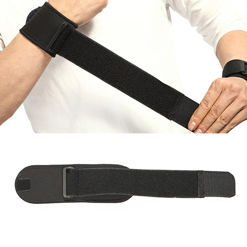 Adjustable Soft Wristbands - Wrist Support Bracers for Gym, Sports, Carpal Protection, and Safety Wrap Band Strap