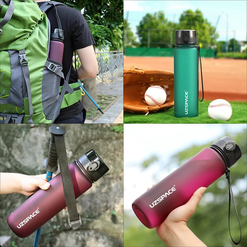 500/1000ml Sports Water Bottle