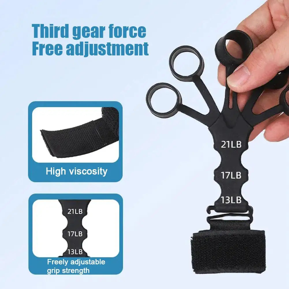 Hand Grip 5 Finger Exerciser Strength Trainning