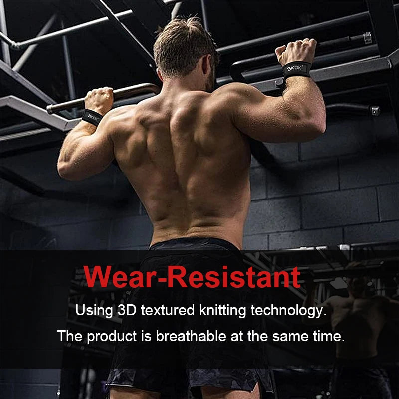 Weightlifting Anti-Slip Silicone Lift Straps