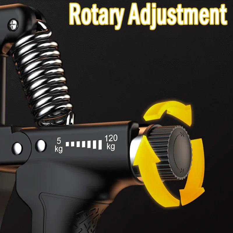 5-120kg Adjustable Heavy Hand Grip Strengthener