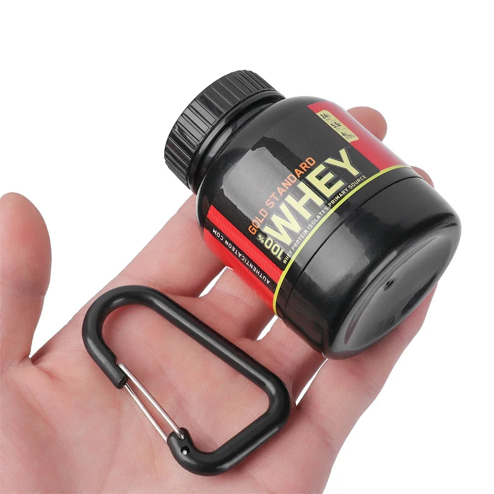 100/200ml Portable Whey Protein Key Chain