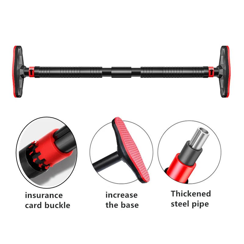 400kg Adjustable Door Pull-Up Bar for Home Workouts and Strength Training