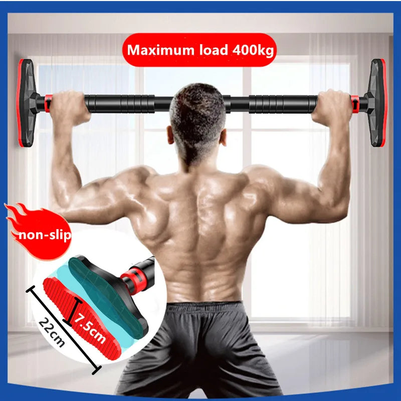 400kg Adjustable Door Pull-Up Bar for Home Workouts and Strength Training