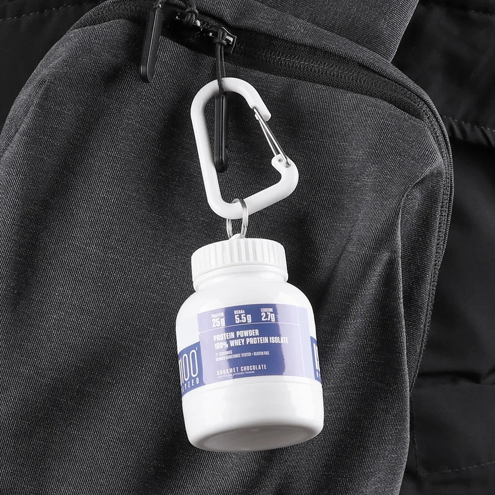 100/200ml Portable Whey Protein Key Chain